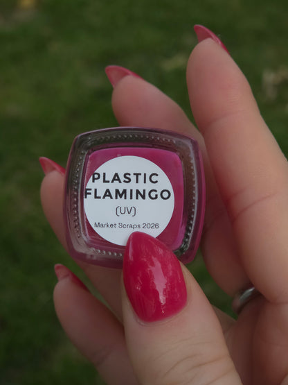 Plastic Flamingo
